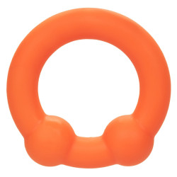 alpha ring by Calextotics Cockring Alpha Dual Ball 37mm Orange
